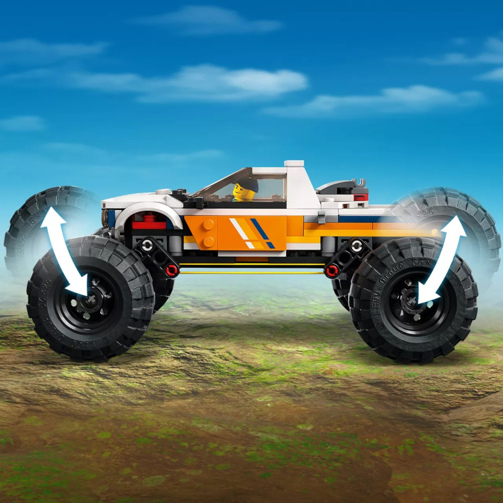 Конструктор Lego City Внедорожные приключения 4x4 (60387)