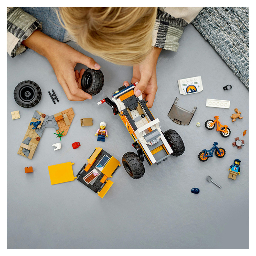 Конструктор Lego City Внедорожные приключения 4x4 (60387)