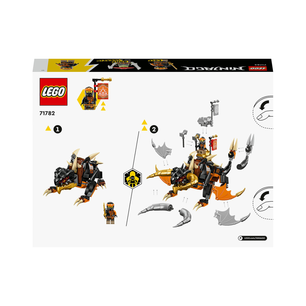 Конструктор Lego Ninjago Земляной дракон ЭВО Коула (71782) Конструктор Lego Ninjago Земляной дракон ЭВО Коула (71782)