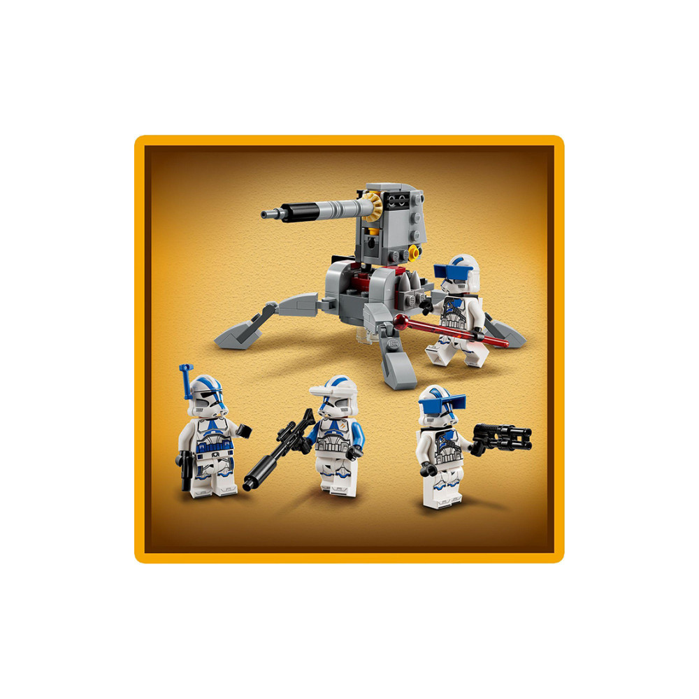 Конструктор Lego Star Wars Боевой набор клонов-пехотинцев 501-го легиона (75345) Конструктор Lego Star Wars Боевой набор клонов-пехотинцев 501-го легиона (75345)
