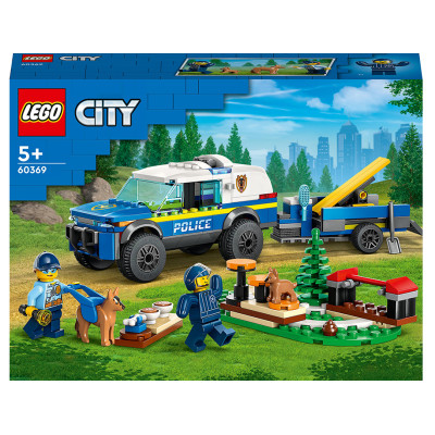 Конструктор Lego City Дрессировка полицейской собаки на выезде (60369) Конструктор Lego City Дрессировка полицейской собаки на выезде (60369)