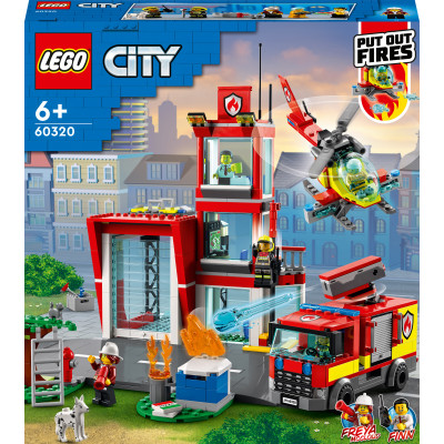 Конструктор Lego City Пожарное дэпо (60320)