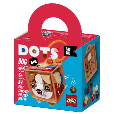 Конструктор Lego Dots брелок для сумочки Пёсик V29 (41927) 