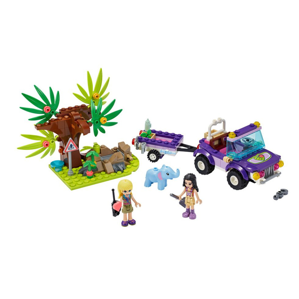 Конструктор Lego Friends Спасение слоненка в джунглях (41421)