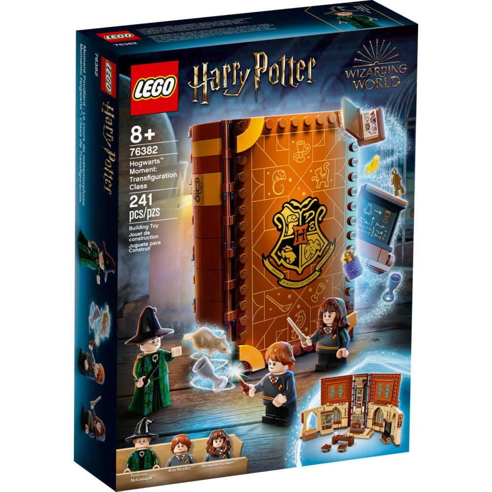 Конструктор LEGO Учёба в Хогвартсе: Урок трансфигурации (76382)