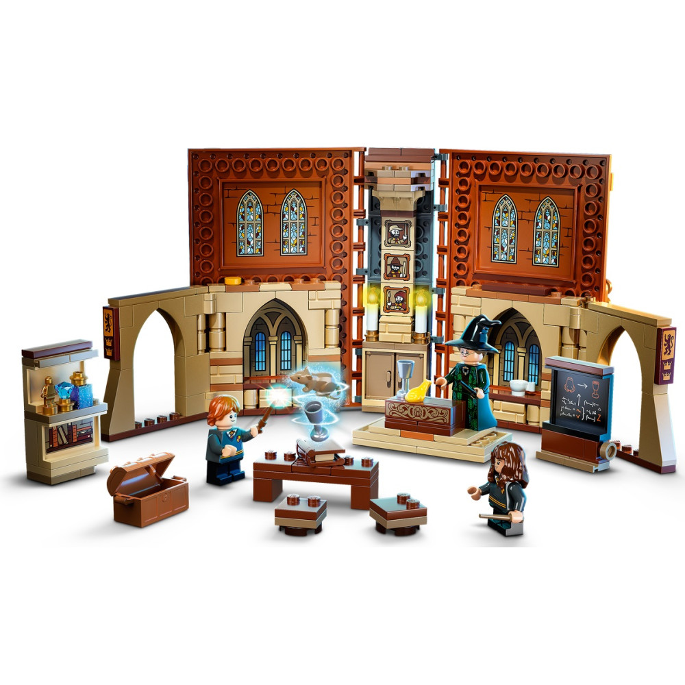 Конструктор LEGO Учёба в Хогвартсе: Урок трансфигурации (76382) Конструктор LEGO Учёба в Хогвартсе: Урок трансфигурации (76382)