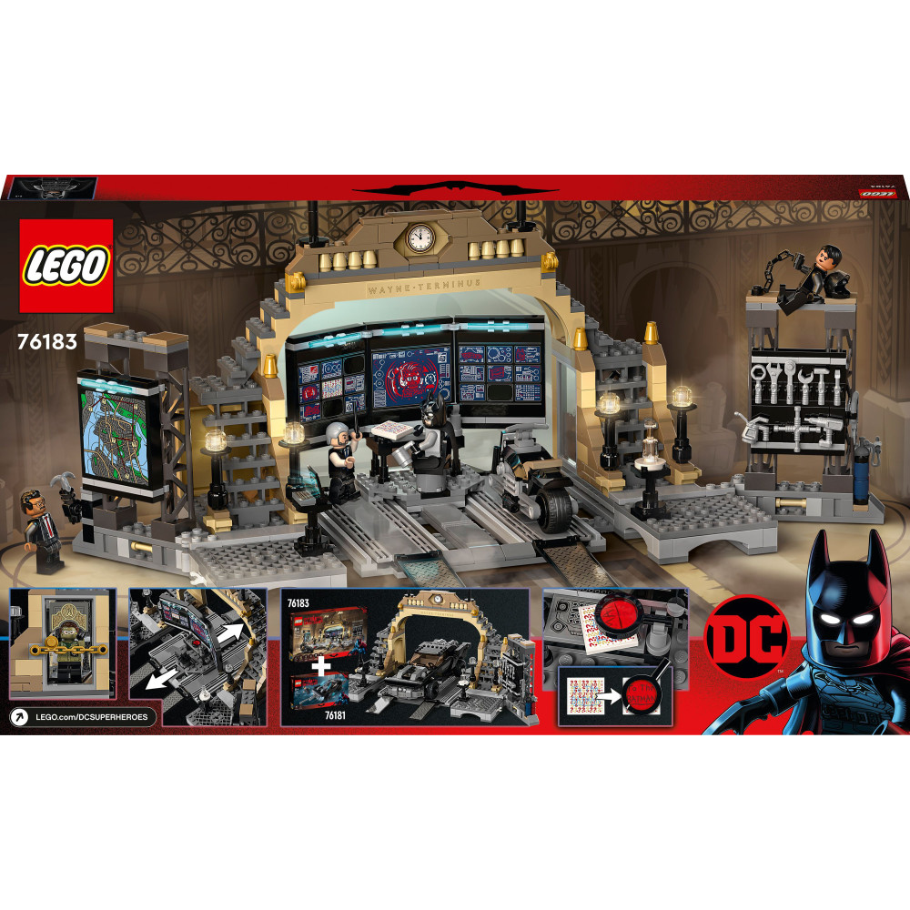 Конструктор Lego Super heroes DC Batman Пещера Бэтмена схватка с Загадчиком (76183) Конструктор Lego Super heroes DC Batman Пещера Бэтмена схватка с Загадчиком (76183)