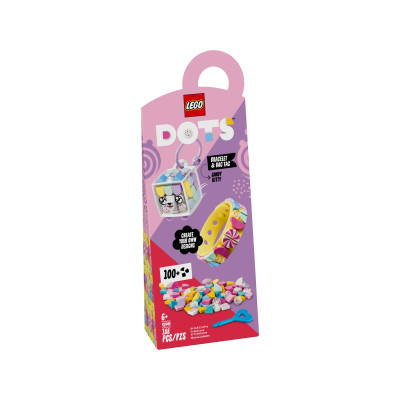 Конструктор Lego Dots Браслет та бирка для сумки Candy Kitty (41944)