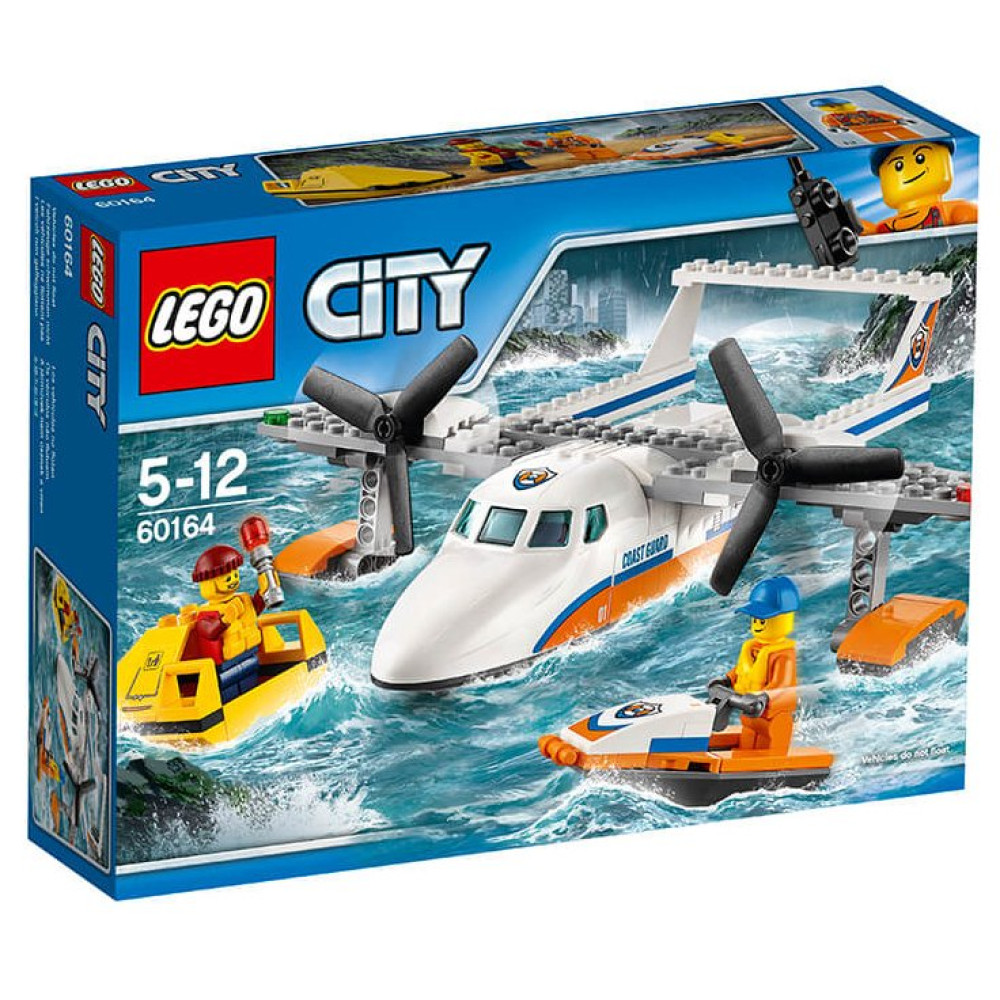 Конструктор Lego City Спасательный самолет береговой охраны (60164)