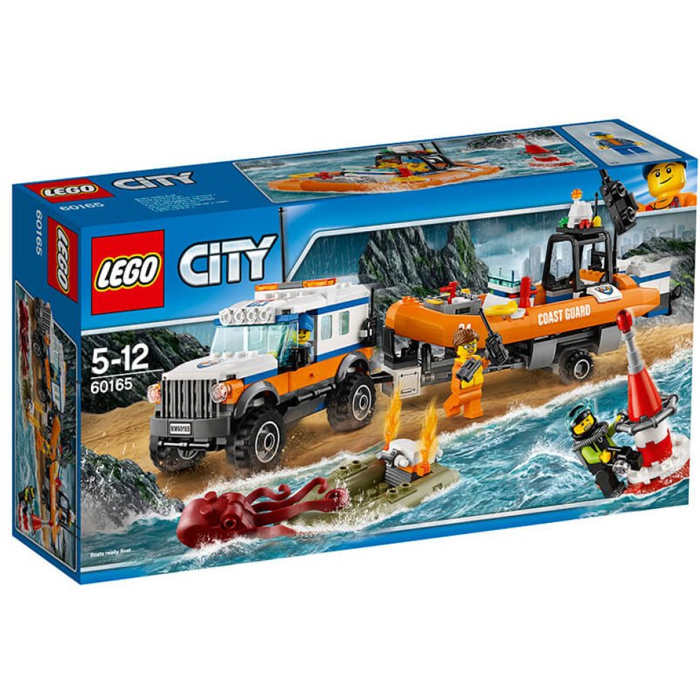 Конструктор Lego City Внедорожник 4х4 команды быстрого реагирования (60165)