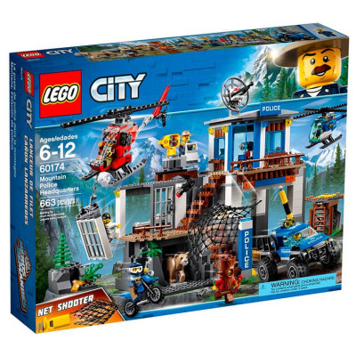 Конструктор Lego City Штаб-квартира горной полиции (60174)