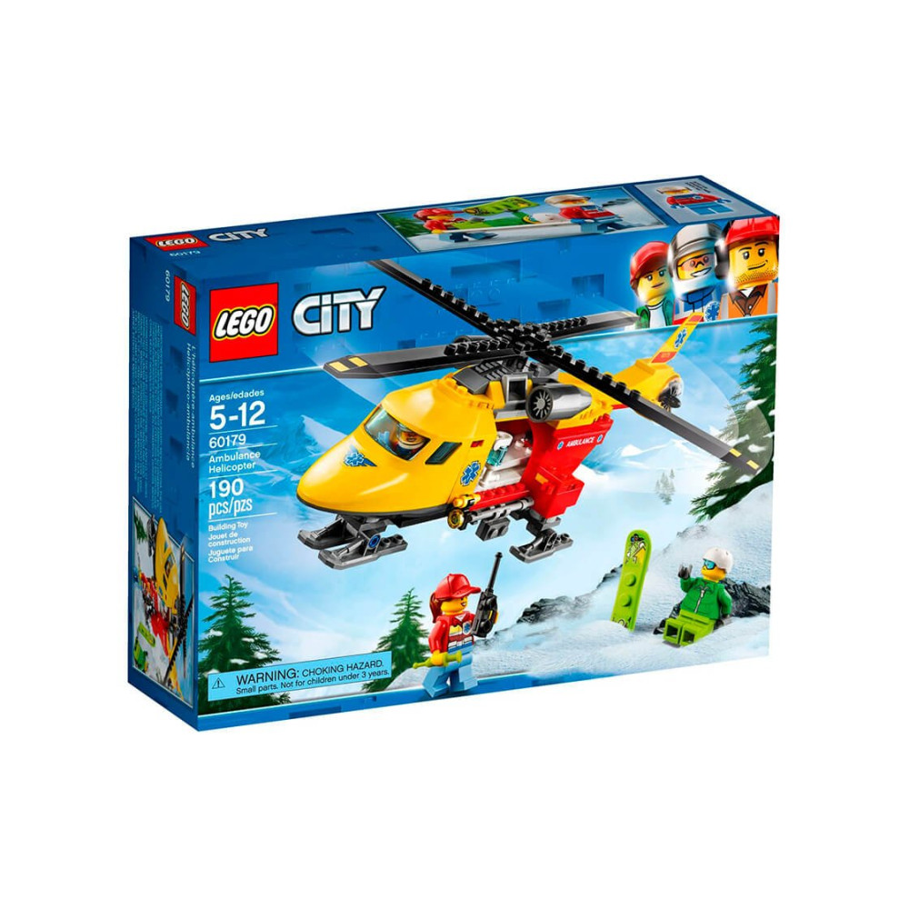 Конструктор Lego City Вертолет скорой помощи (60179)
