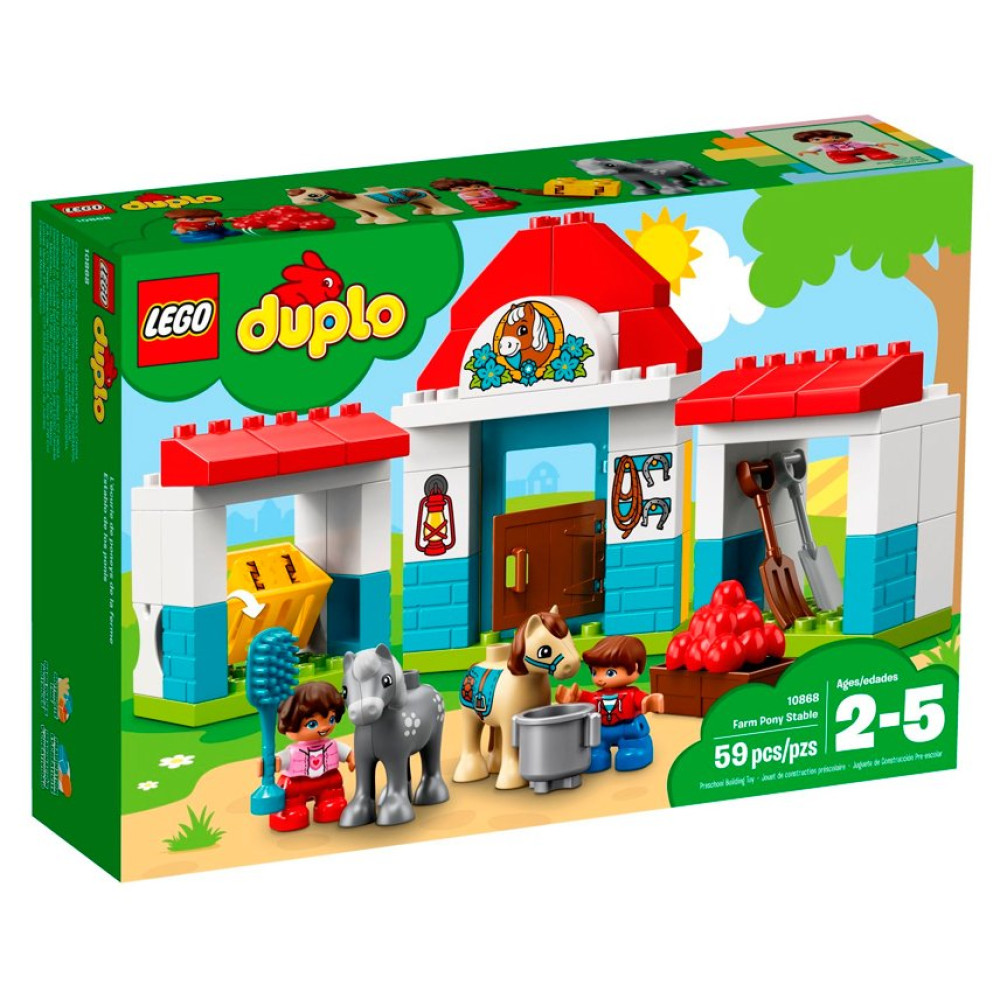 Конструктор Lego Duplo Конюшня на ферме (10868)