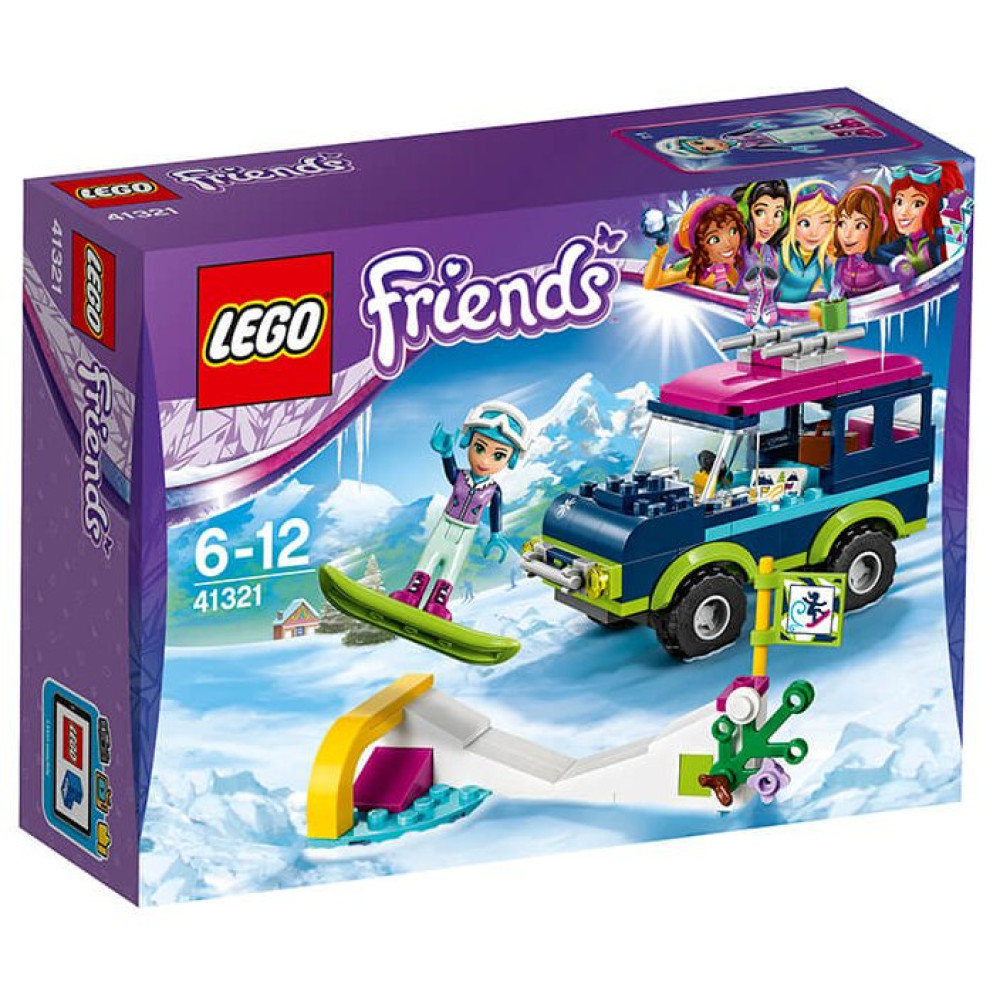 Конструктор Lego Friends Горнолыжный курорт: внедорожник (41321)