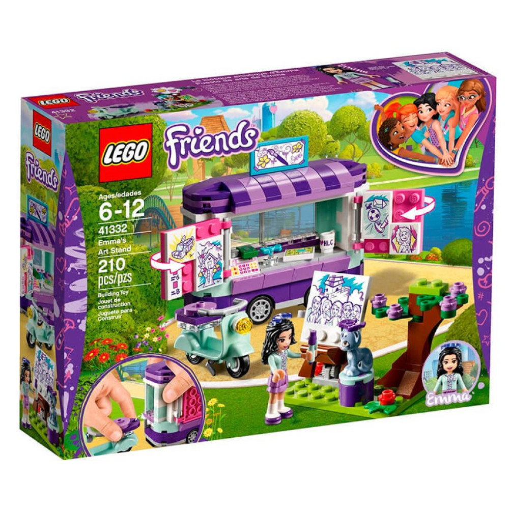 Конструктор Lego Friends Передвижная творческая мастерская Эммы (41332)