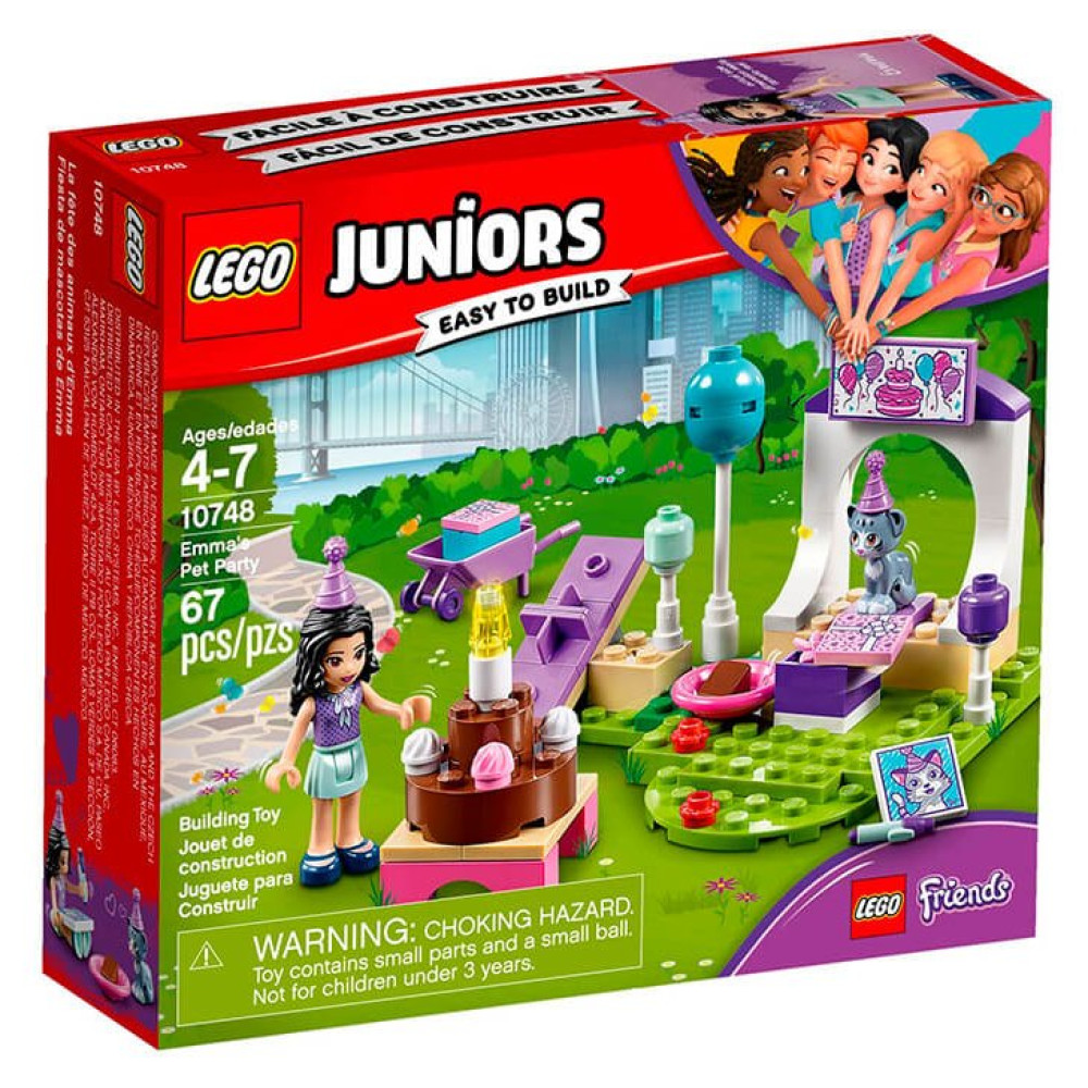 Конструктор Lego Juniors Вечеринка Эммы для питомцев (10748)