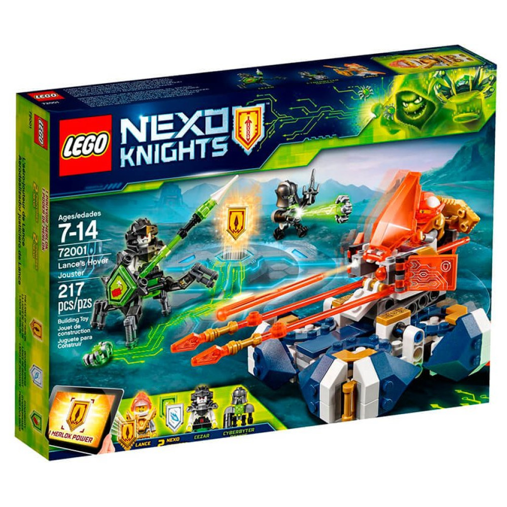 Конструктор Lego Nexo Knights Подъемная боемашина Ланса (72001)