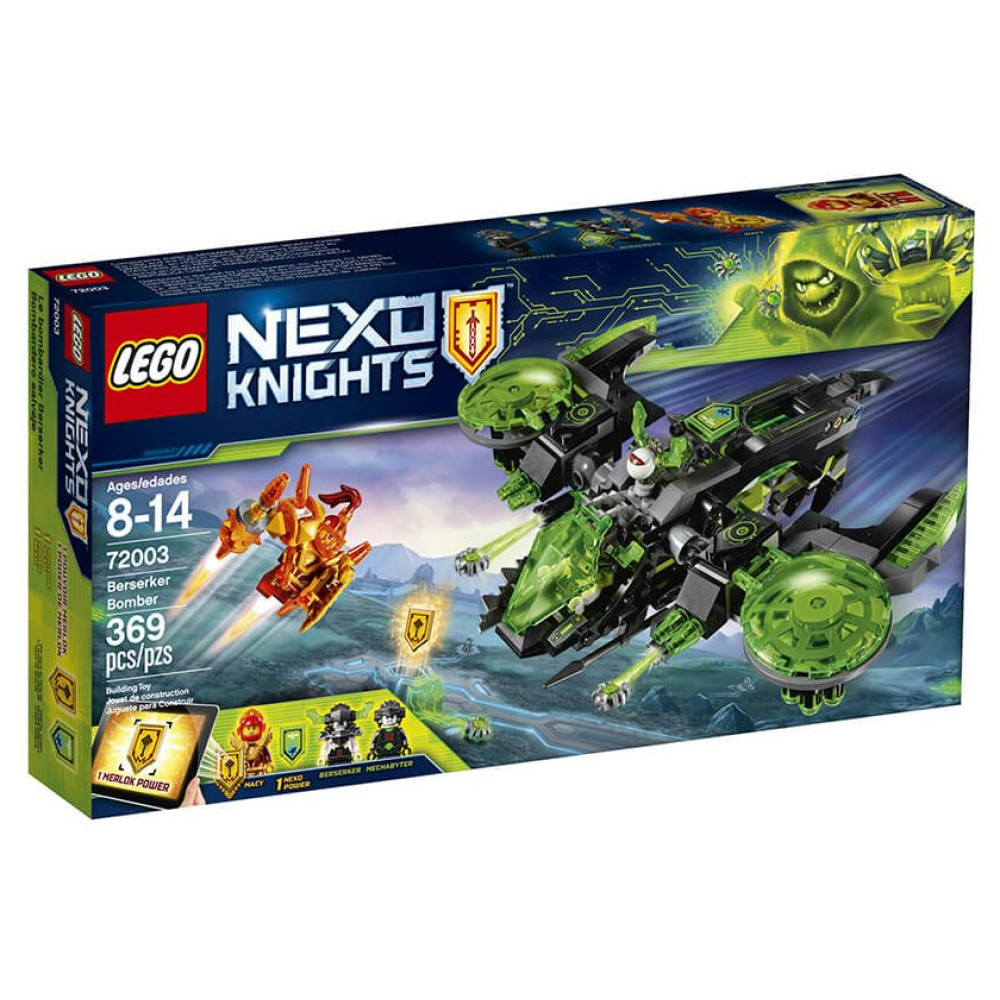 Конструктор Lego Nexo Knights Бомбардировщик Берсеркер (72003)