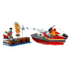 Конструктор Lego City Пожар на причале (60213)