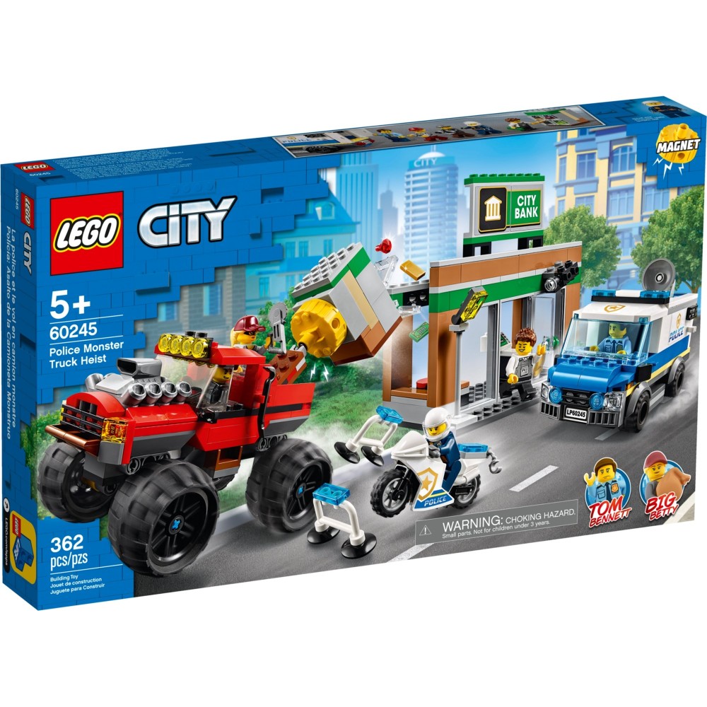 Конструктор Lego City Ограбление полицейского монстр-трака (60245)
