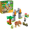 Конструктор Lego Duplo Jurassic World Побег тиранозавра и трицератопса (10939)