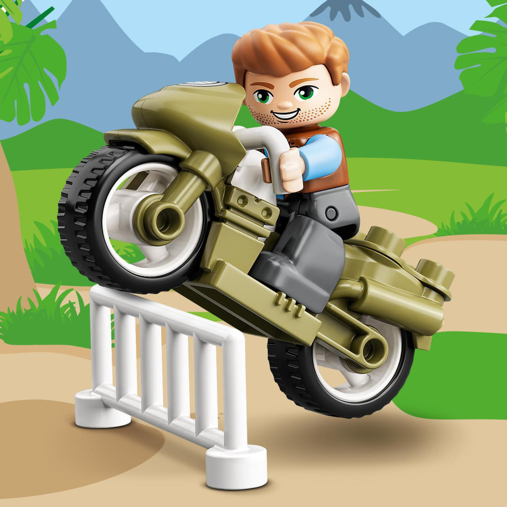 Конструктор Lego Duplo Jurassic World Побег тиранозавра и трицератопса (10939) Конструктор Lego Duplo Jurassic World Побег тиранозавра и трицератопса (10939)