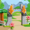 Конструктор Lego Duplo Jurassic World Побег тиранозавра и трицератопса (10939)