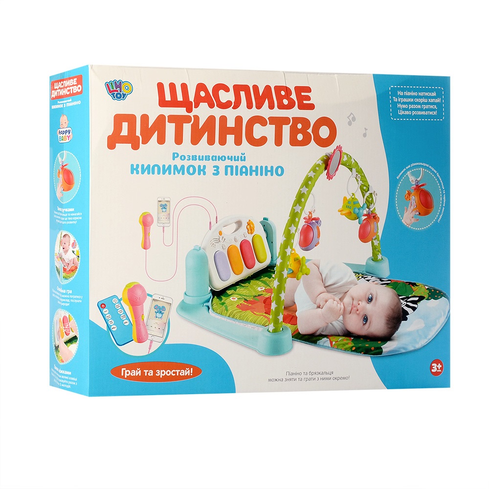 Інтерактивний музичний килимок Limo Toy в асортименті, 1 шт (M 5472 ABC)