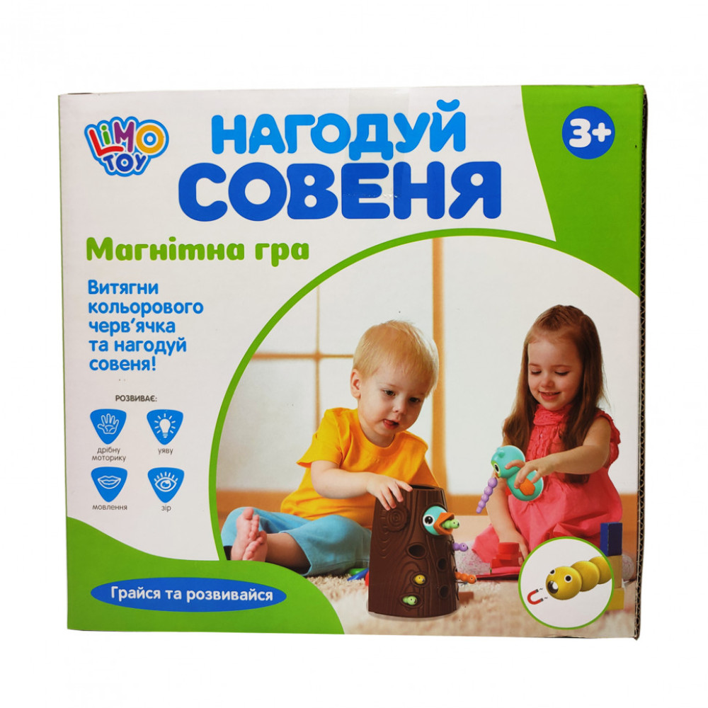 Магнитная игра Limo Toy Накорми совенка (FT 0017)