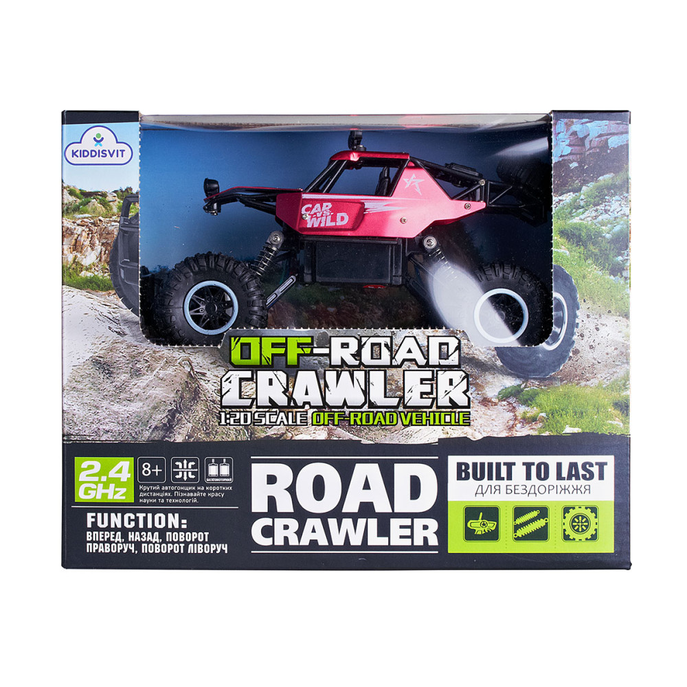 Машина на радиоуправлении Off-Road Crawler Car Vs Wild red (SL-109AR)