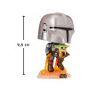Фигурка Funko Pop Мандалорец, летящий с малышом (50959)