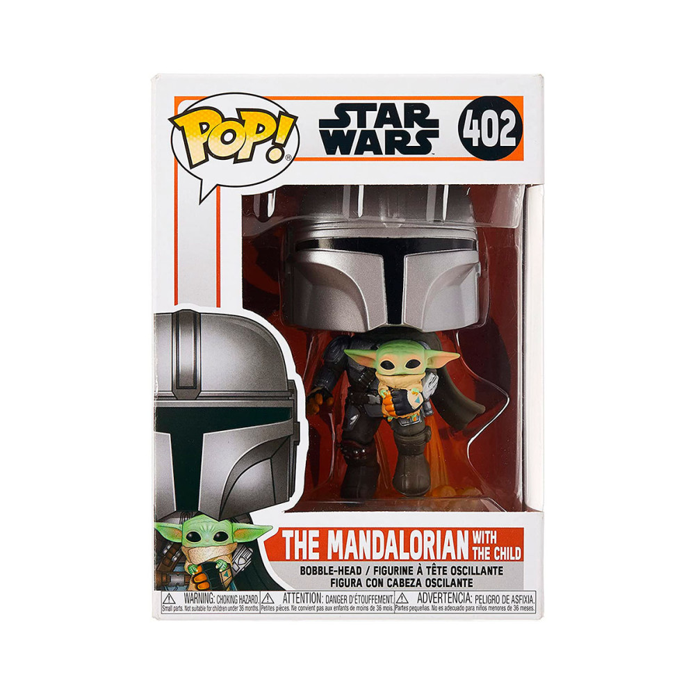 Фигурка Funko Pop Мандалорец, летящий с малышом (50959)