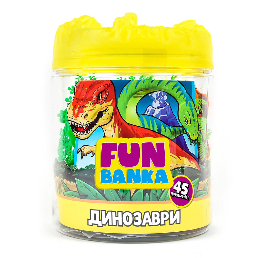 Ігровий набір Fun Banka – Динозаври (101759-UA)