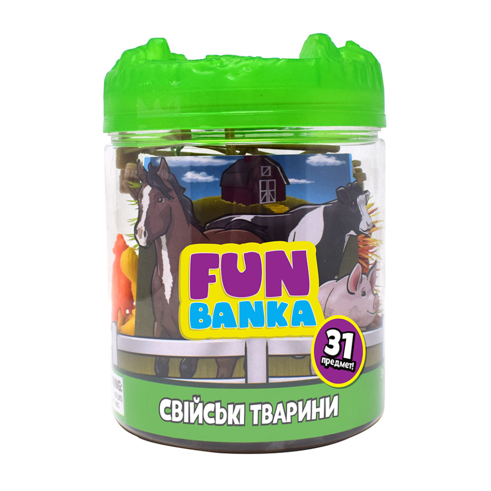 Ігровий набір Fun Banka – Домашні тварини (320386-UA)