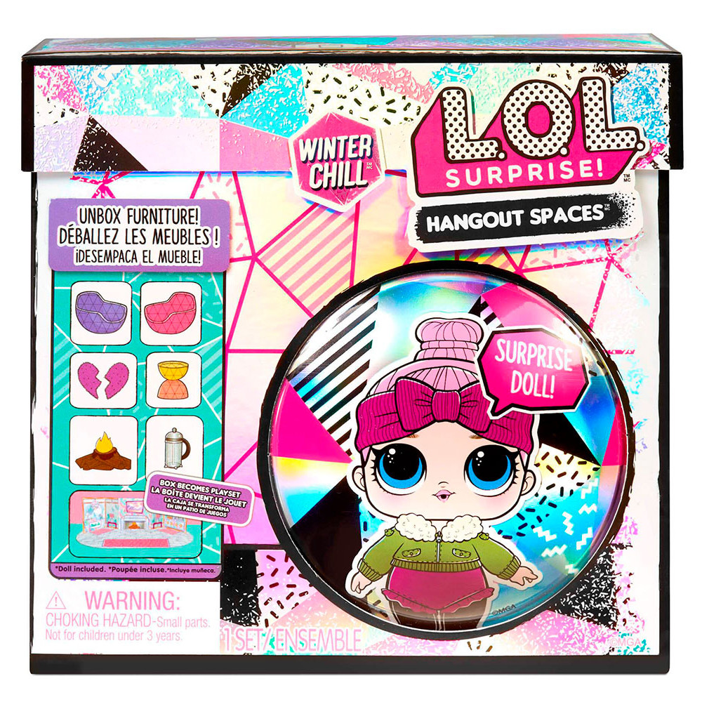Игровой набор L.O.L. Surprise Маленькие комнатки - Шале с камином Милой Крошки (576624)