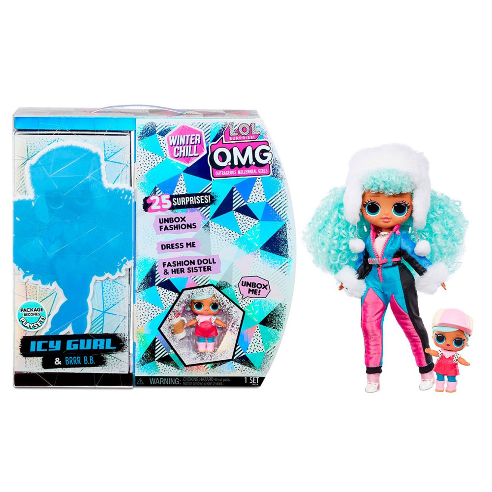 Игровой набор с куклой L.O.L. Surprise! серии O.M.G Winter Chill - Ледяная Леди (570240)