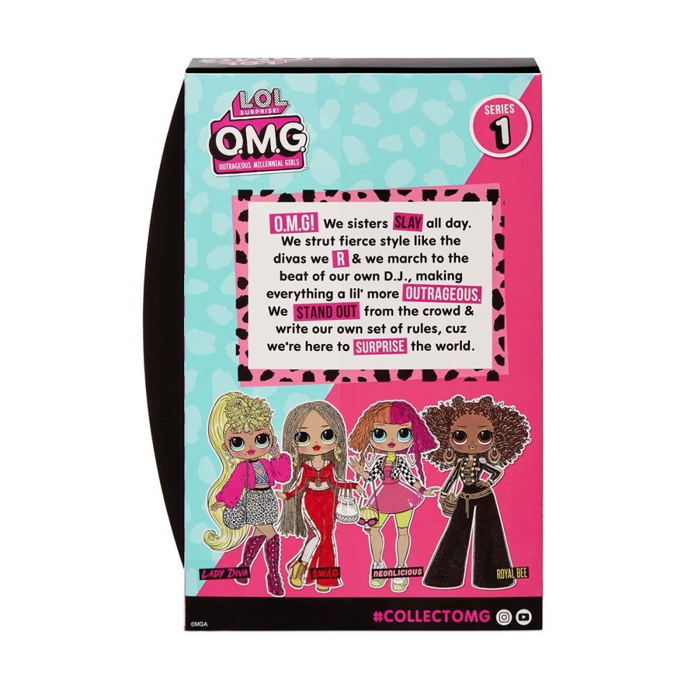 Лялька LOL Surprise OMG Діва (580539)
