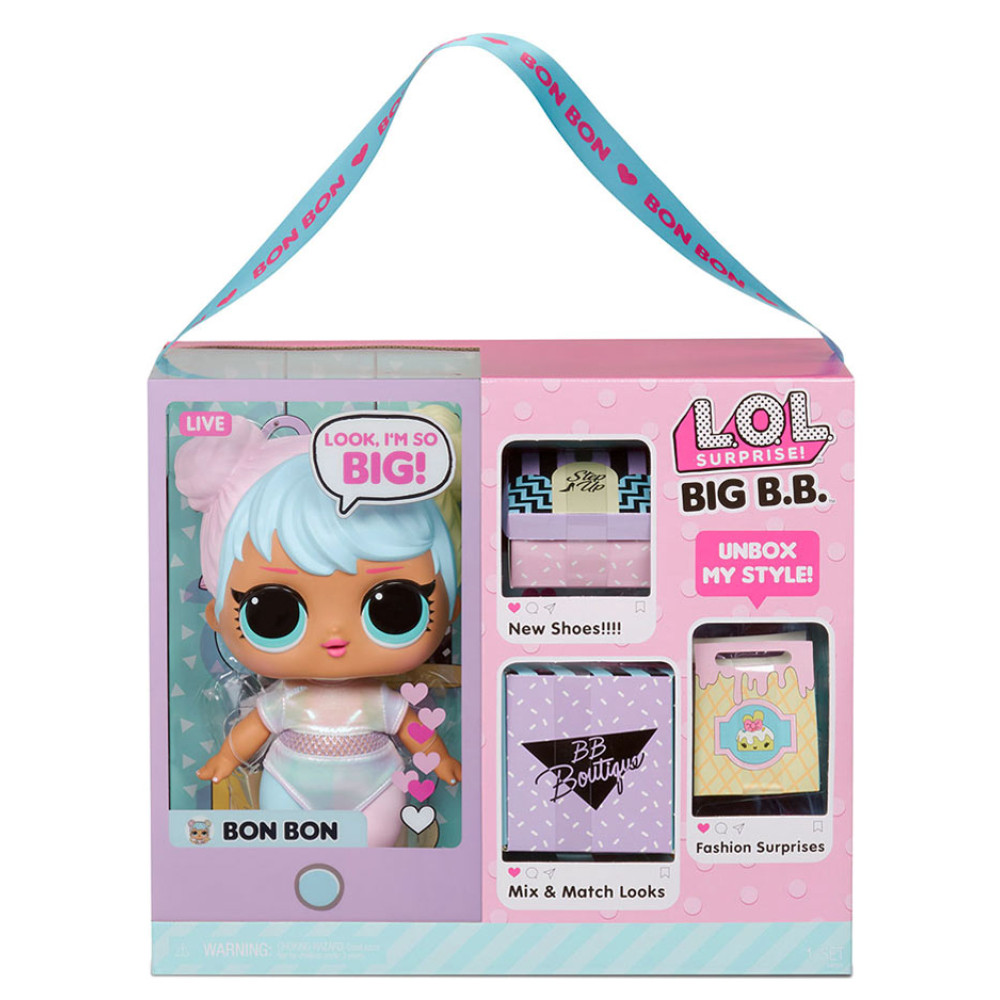 Игровой набор с мега куклой L.O.L. Surprise серии Big B.B.Doll Бон Бон (573050)