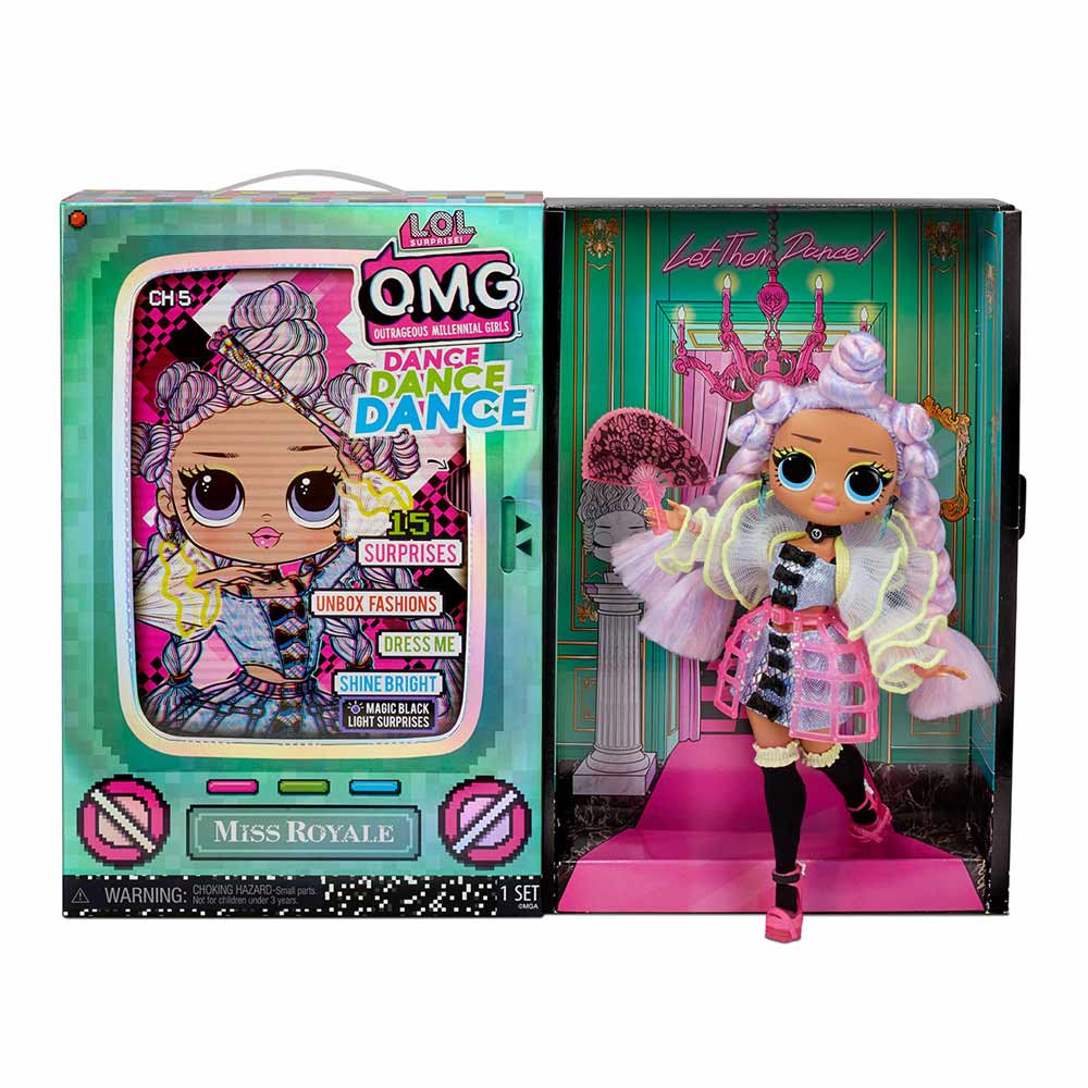 Ігровий набір LOL Surprise серії OMG Dance Міс Роял (117872) Ігровий набір LOL Surprise серії OMG Dance Міс Роял (117872)