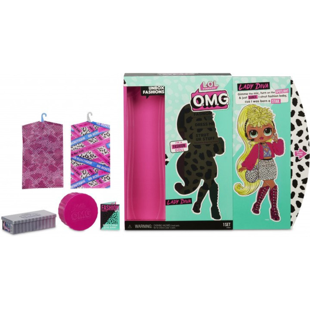 Игровой набор L.O.L S5 Surprise Дива с аксессуарами (560562) Игровой набор L.O.L S5 Surprise Дива с аксессуарами (560562)