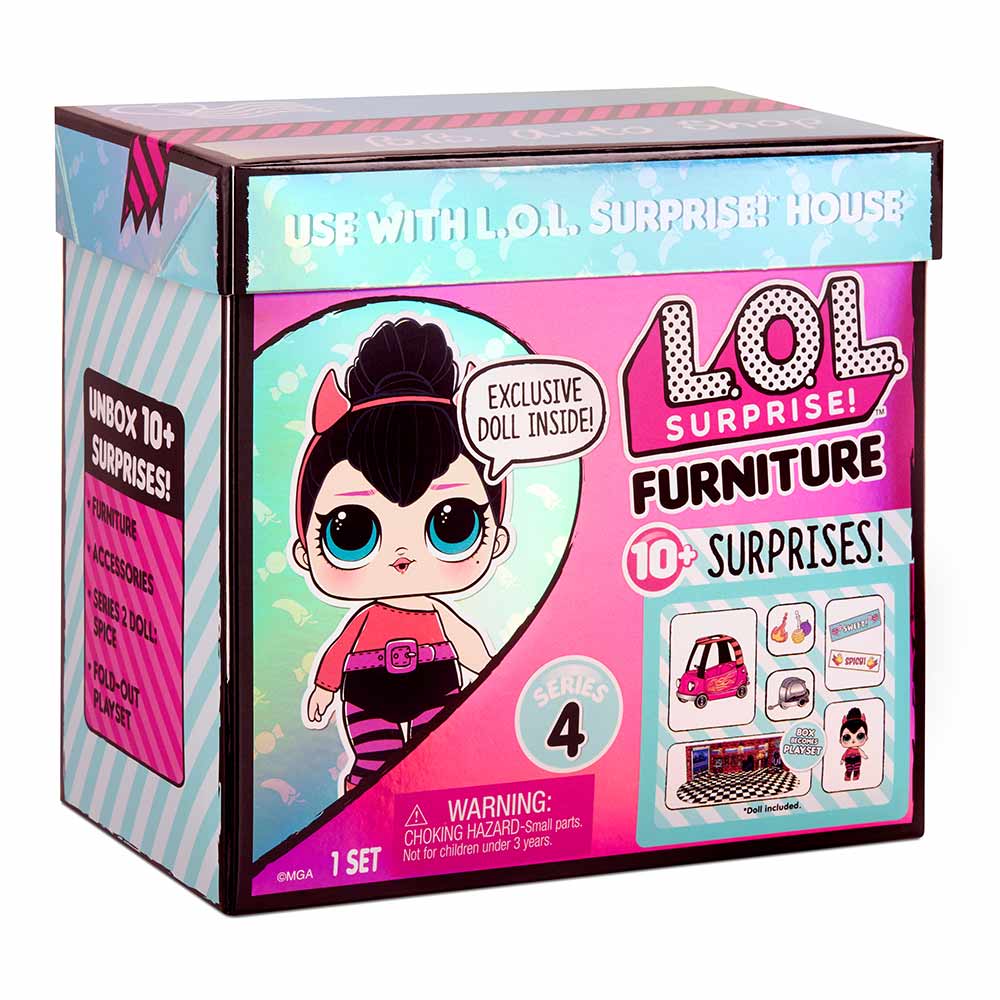Набір сюрприз L.O.L. Surprise! Furniture Перчинка з автомобілем (572619)