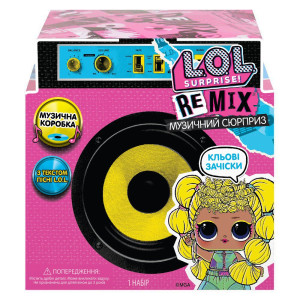Набор-сюрприз LОL Surprise Remix Hairflip W1 Музыкальный сюрприз (566960) Набор-сюрприз LОL Surprise Remix Hairflip W1 Музыкальный сюрприз (566960)