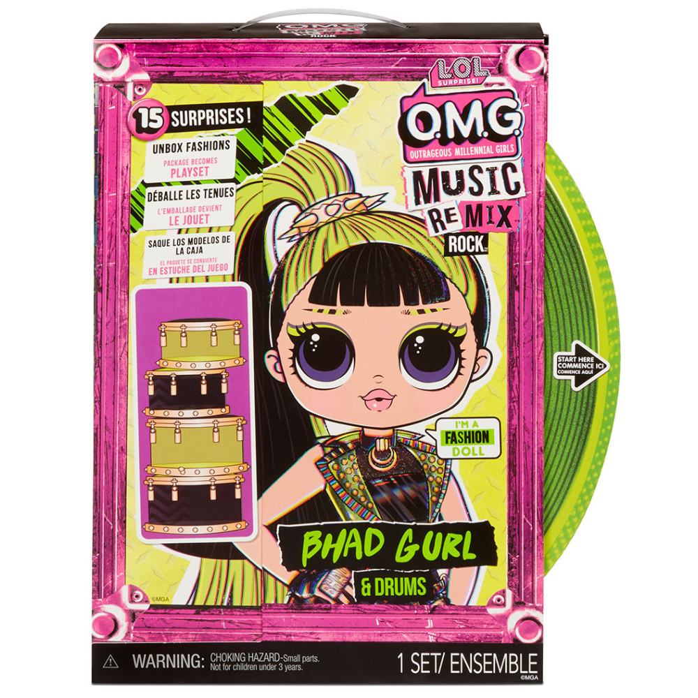 Ігровий набір LOL Surprise! OMG Remix Rock - Леді-Ритм (577584)