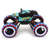 Машинка Drift Wheels на радиоуправлении голубая (339-1A)
