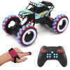 Машинка Drift Wheels на радиоуправлении голубая (339-1A)