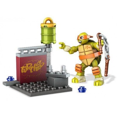 Конструктор Mega Bloks Черепашки-ниндзя Тренировка на улице (DMX26)