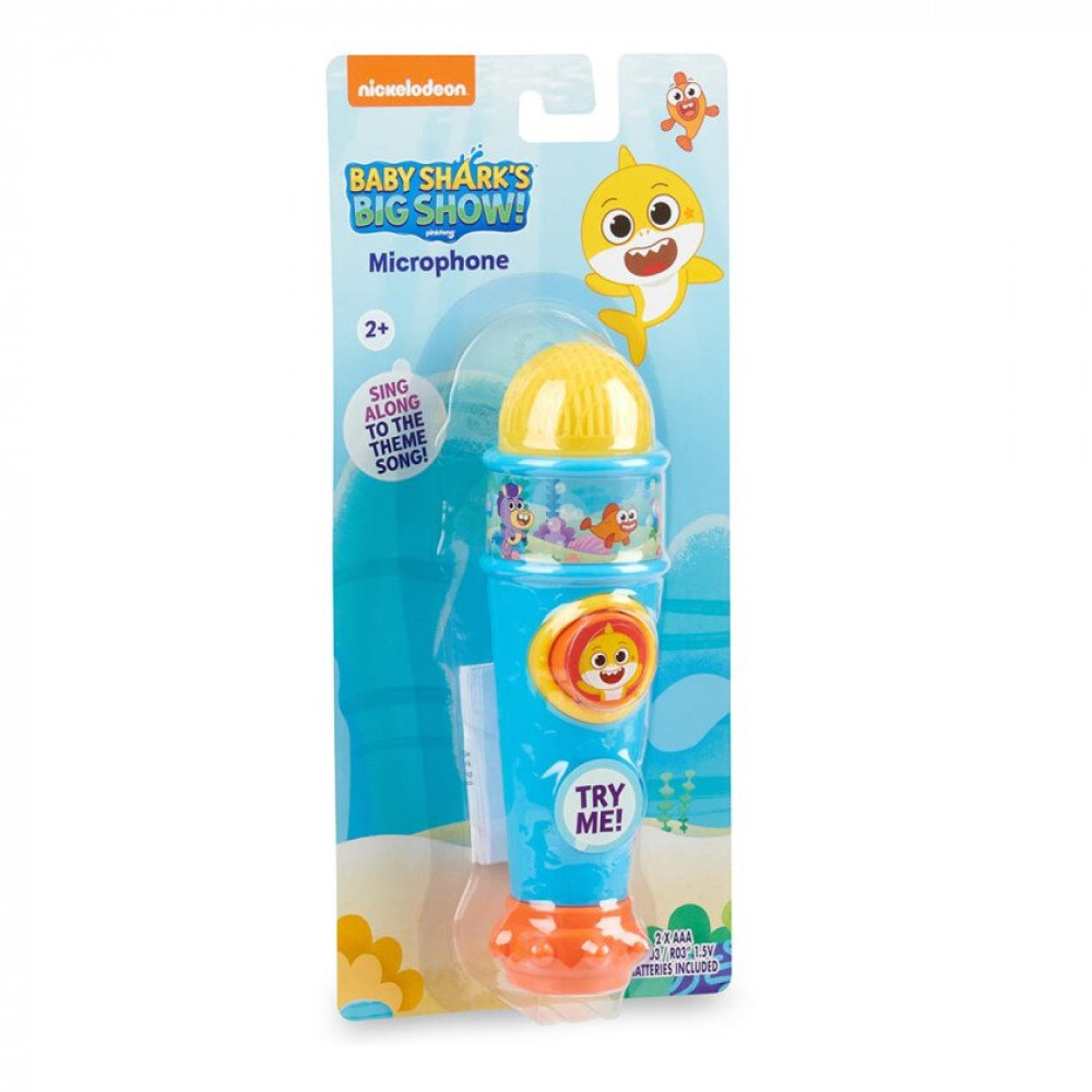 Інтерактивна іграшка Baby Shark Big show Музичний мікрофон (61207)