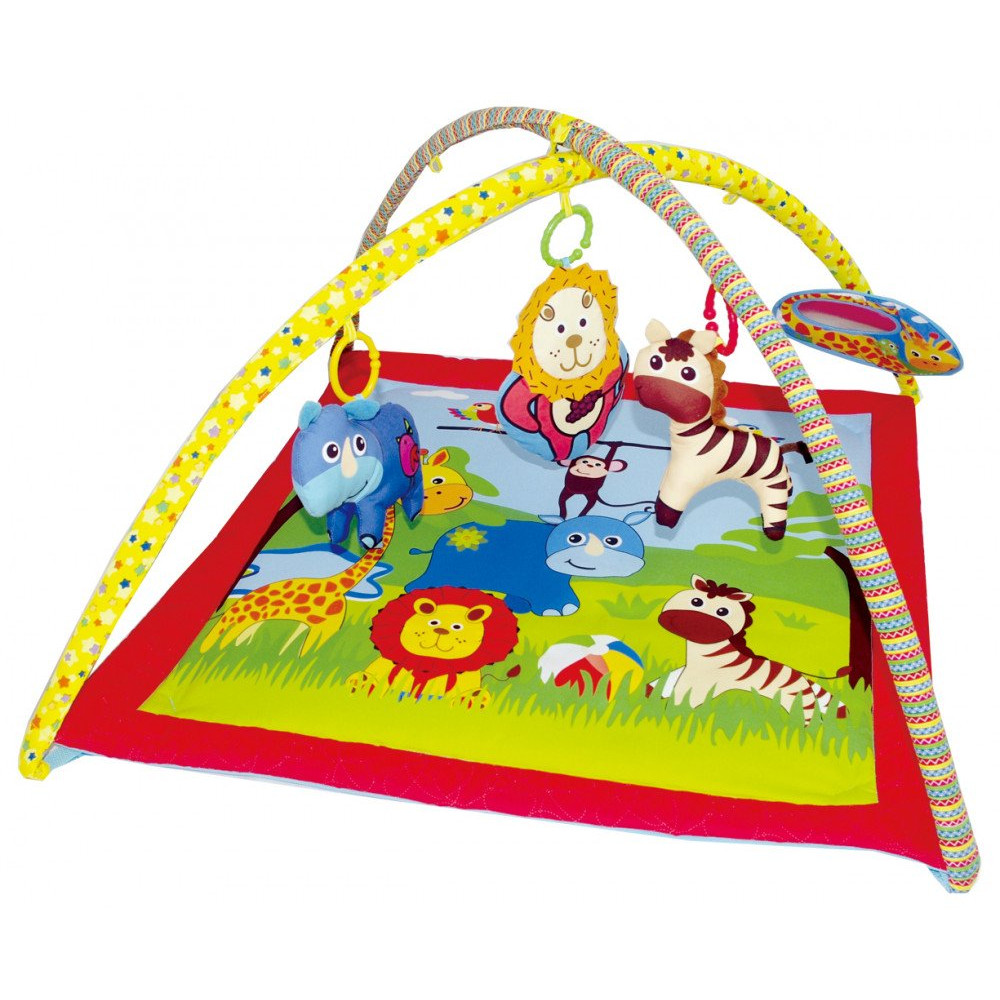 Розвиваючий килимок Mioobaby Веселий зоопарк (JF125)