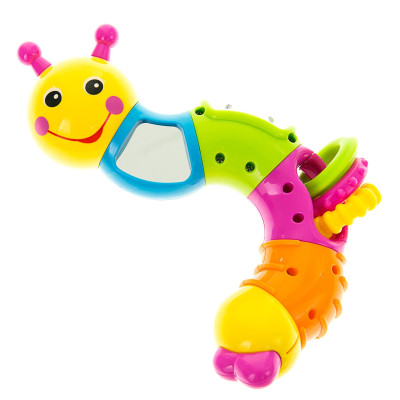 Развивающая игрушка Mioobaby Веселая гусеничка (PP608)