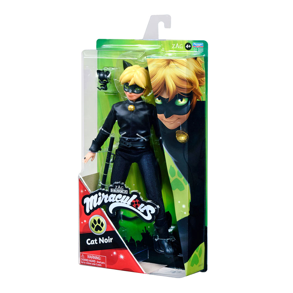 Кукла Miraculous Леди Баг и Супер Кот S2 Супер-кот 27 см (50002)